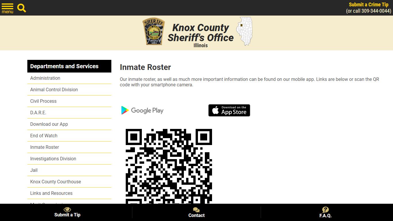 Inmate Roster | Knox County Sheriff IL